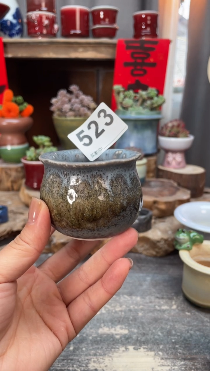 【闪购商品】摆件523知木小芳花盆