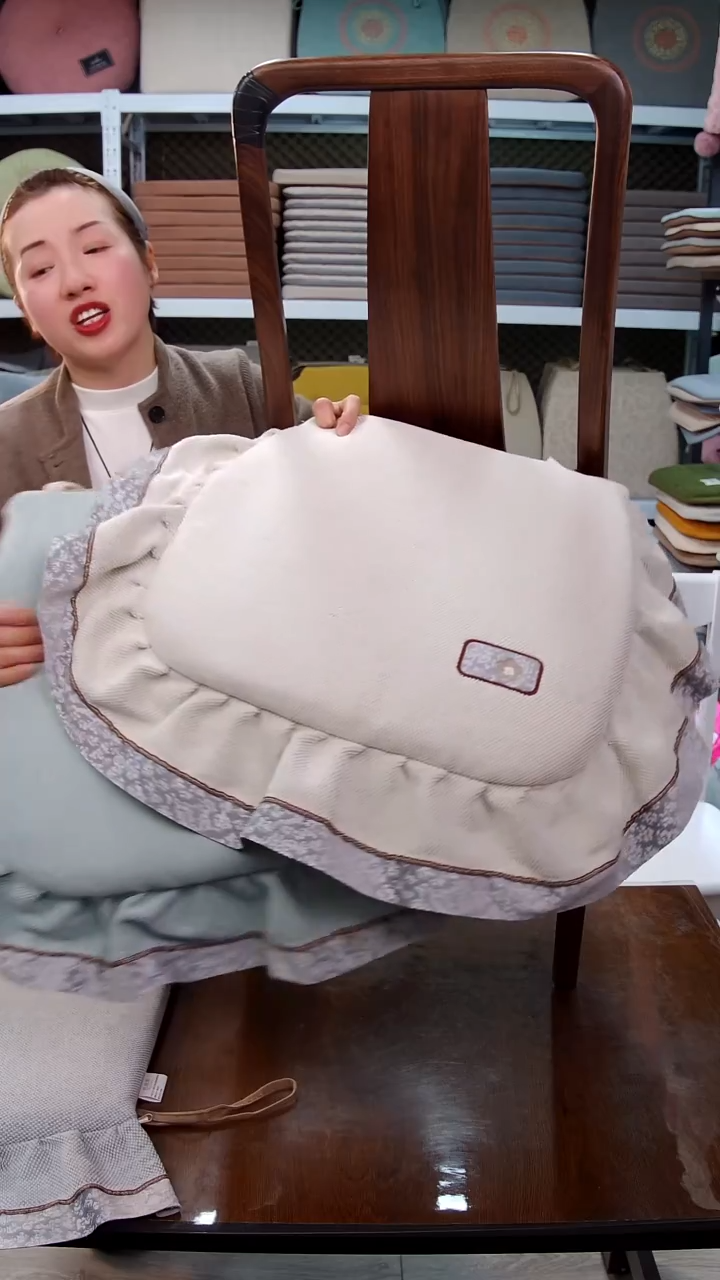 布大边雪尼—淡轻：米色6个