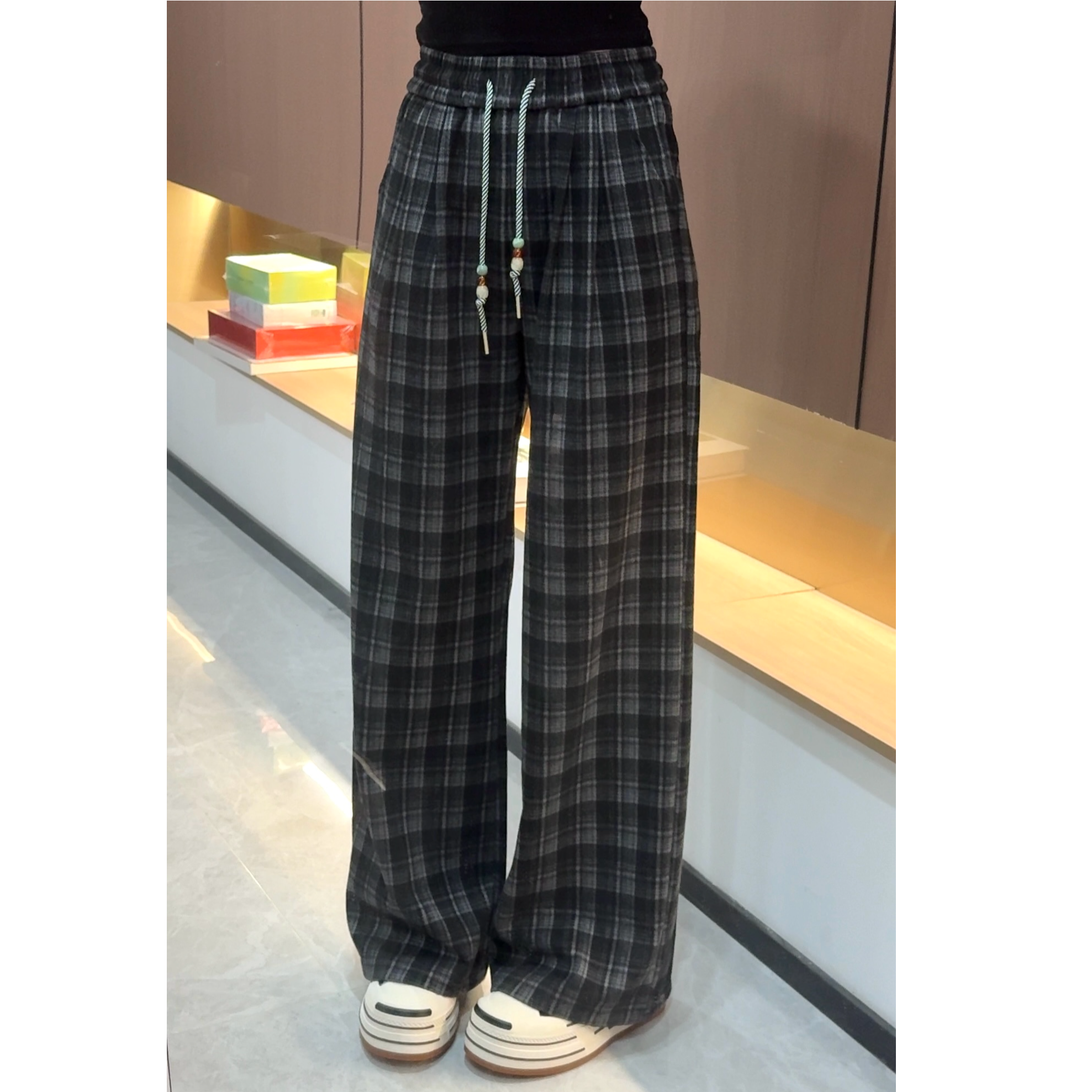 【心机千格】LULU秋季新款时尚休闲休闲裤预WZLQ5XXK3962A