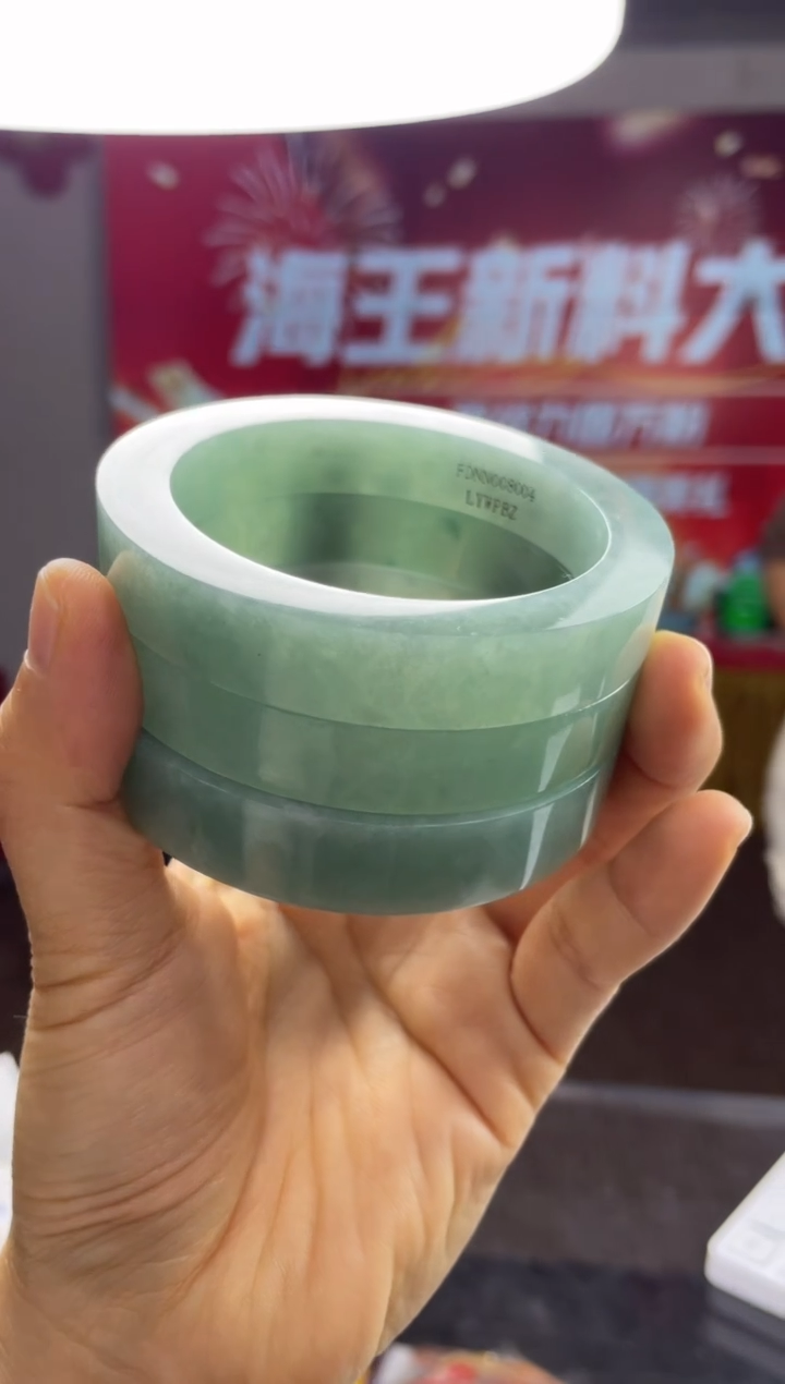 【闪购商品】定制翡翠板/饼/胚未镶嵌手镯-多样性发货发一件