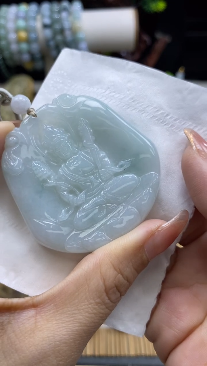 颈饰未镶嵌翡翠胖*翡翠1230036