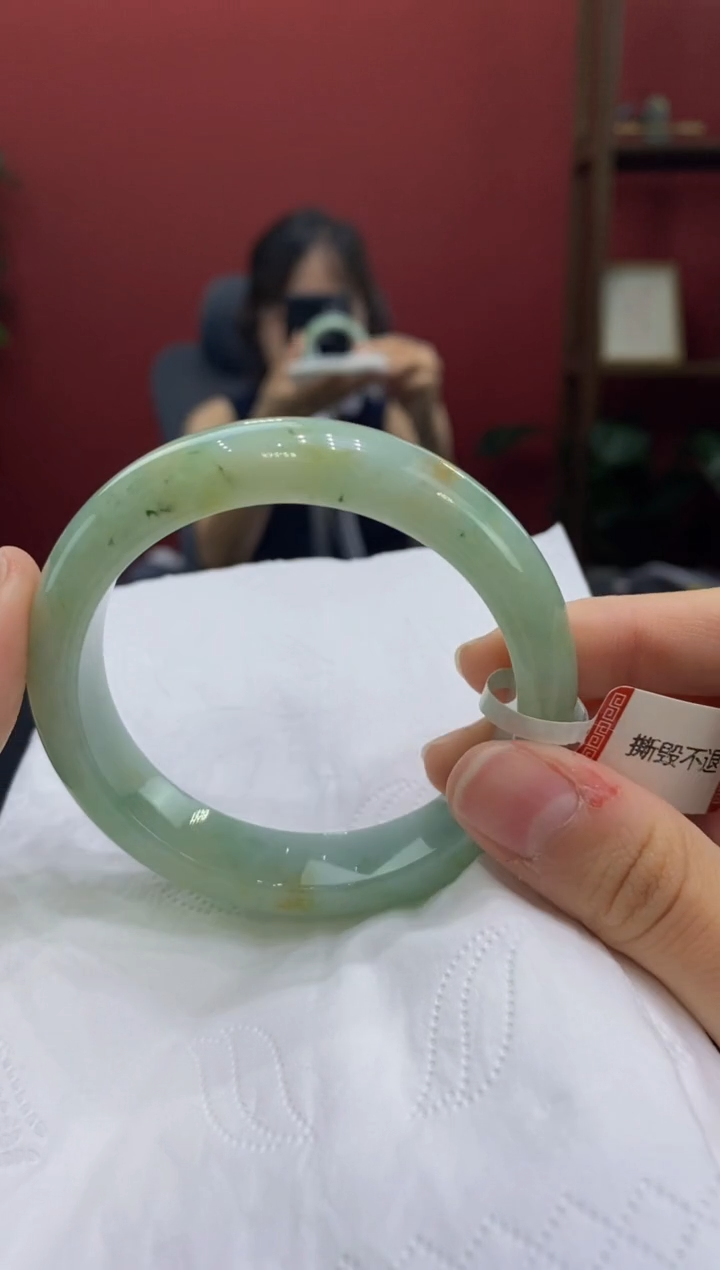 未镶嵌手镯翡翠00005905