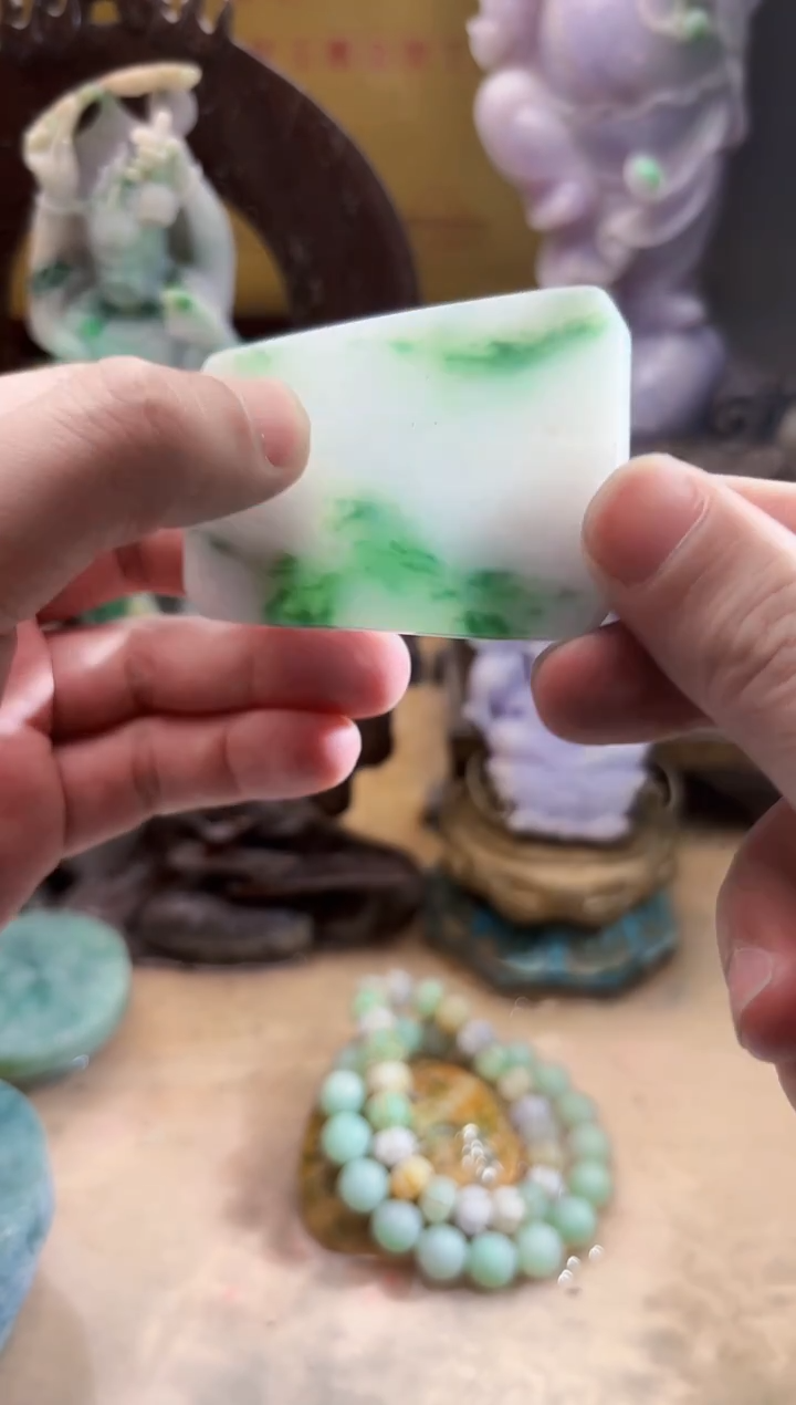 未镶嵌挂件翡翠A货张麦9468