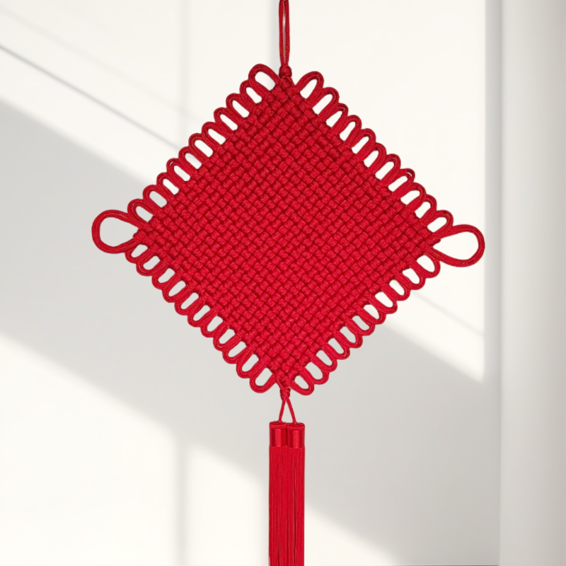 彤欣结®顺丰包邮＆锦纶＆福寿双全客厅卧室喜庆装饰乔迁中国结伴手