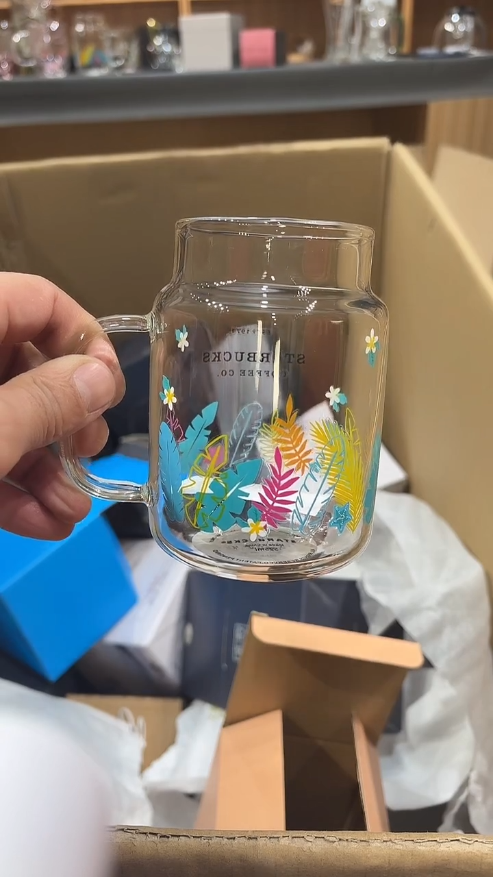 星巴克菠萝杯简装发货