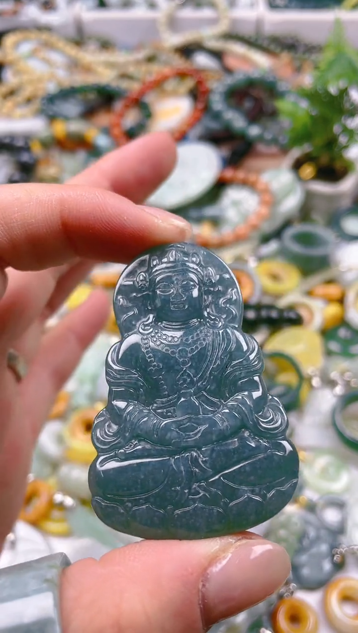 【闪购商品】翡翠颈饰未镶嵌/V/翡翠A货一图一物