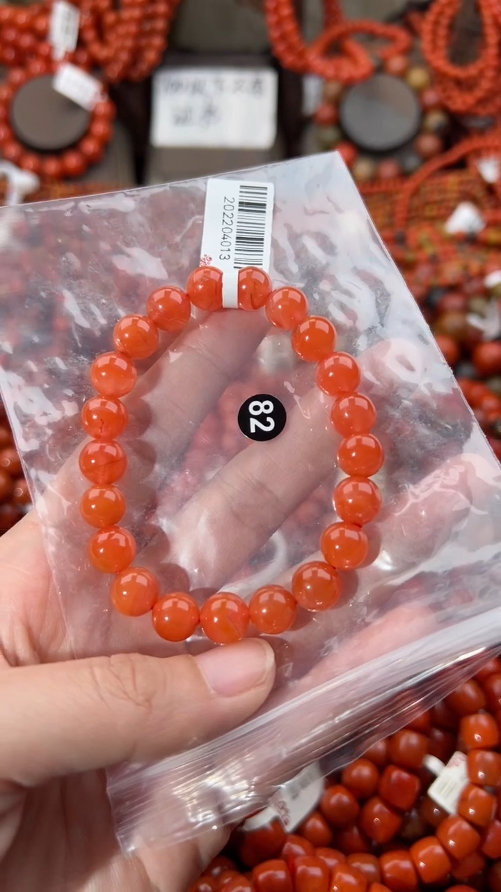 【闪购商品】南红玛瑙手串未镶嵌9