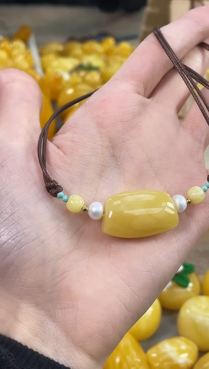 裸石琥珀未镶嵌J32