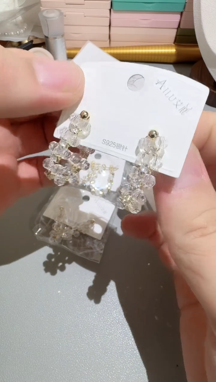 铜合金仿水晶925银B74