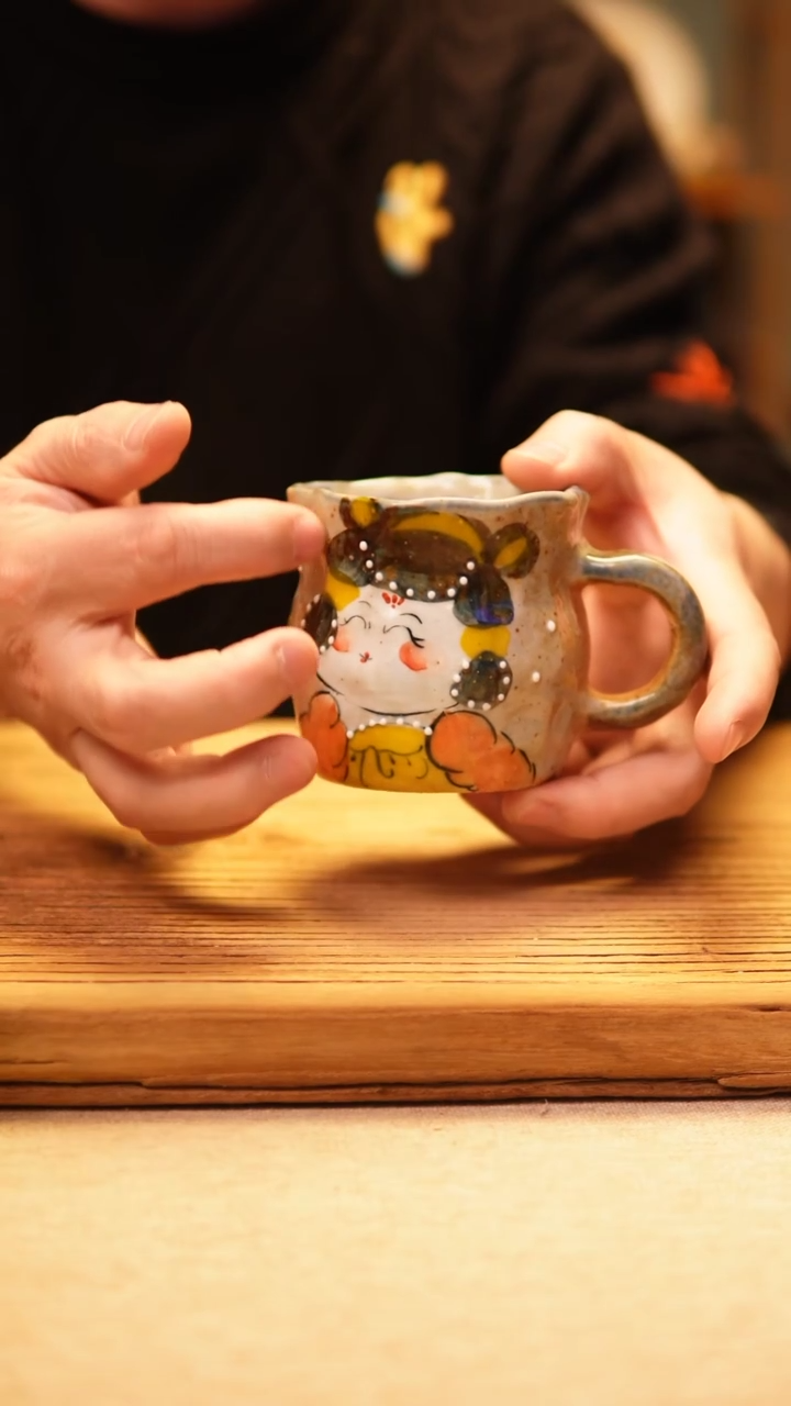 【闪购商品】@@陶园瓷舍@@纯手工手绘@高温釉下彩