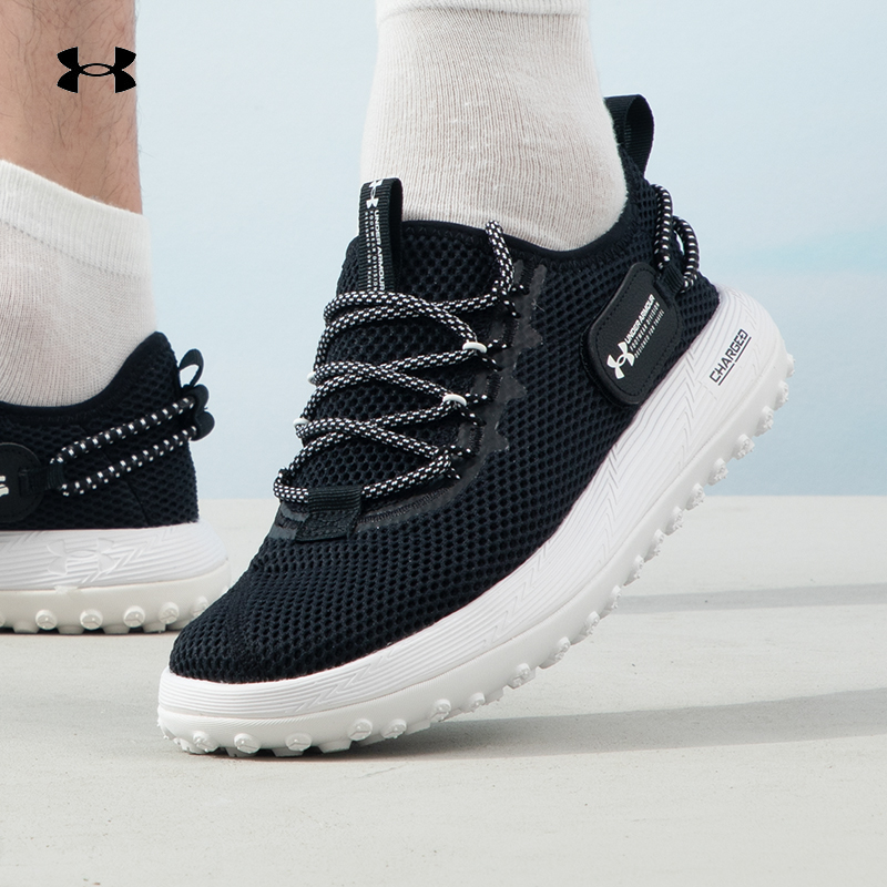 安德玛休闲鞋男鞋女鞋春季新款户外透气训练鞋缓震运动鞋 3027562