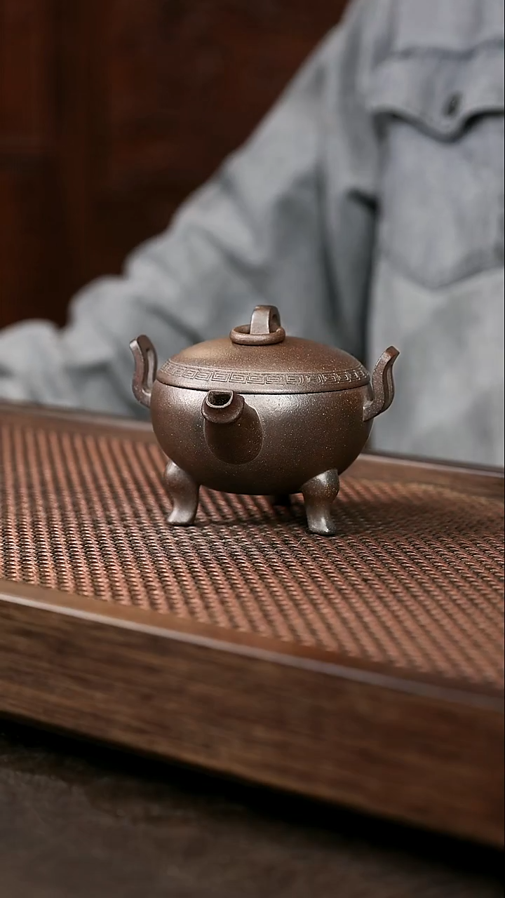 茶壶紫砂健***乐岩中泥龙归宝瓶3