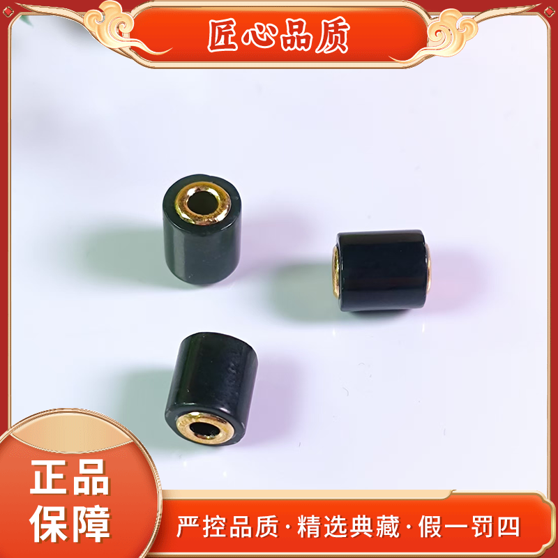 【金凤凰珠宝】HT1362-精美足金镶嵌和田玉吊坠-多样性只发一件