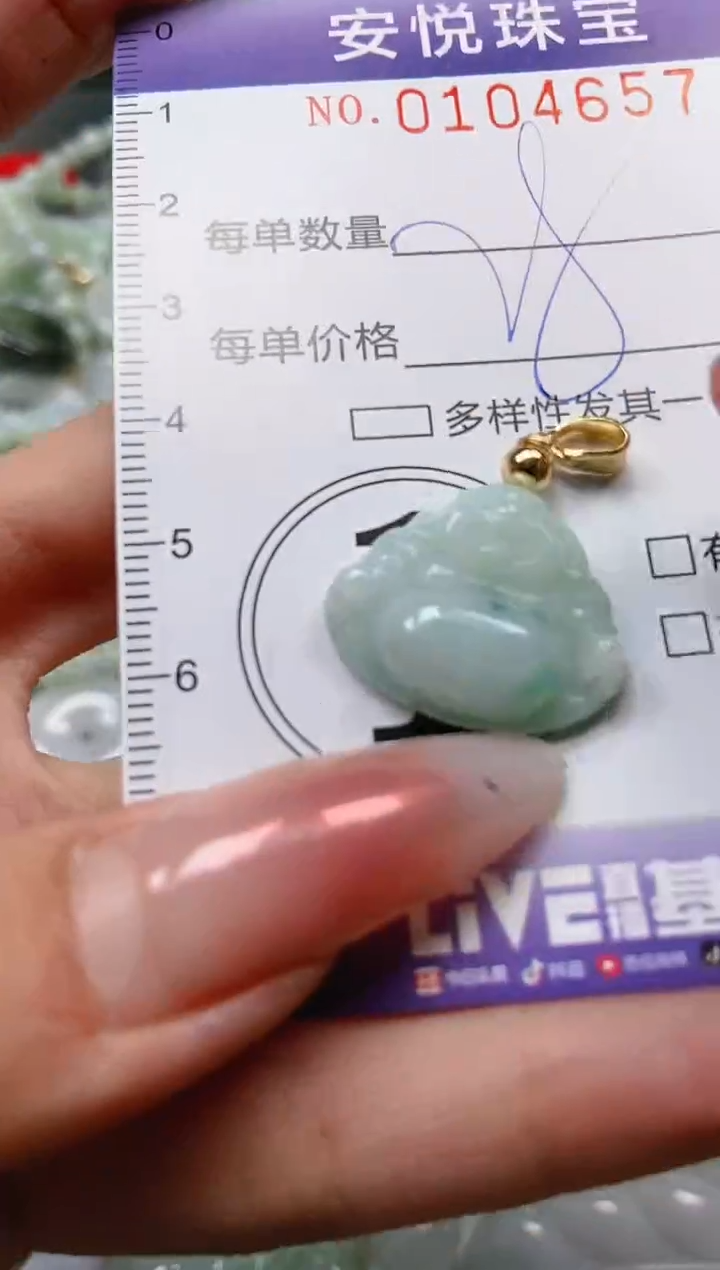 【闪购商品】翡翠颈饰未镶嵌闪购0104657
