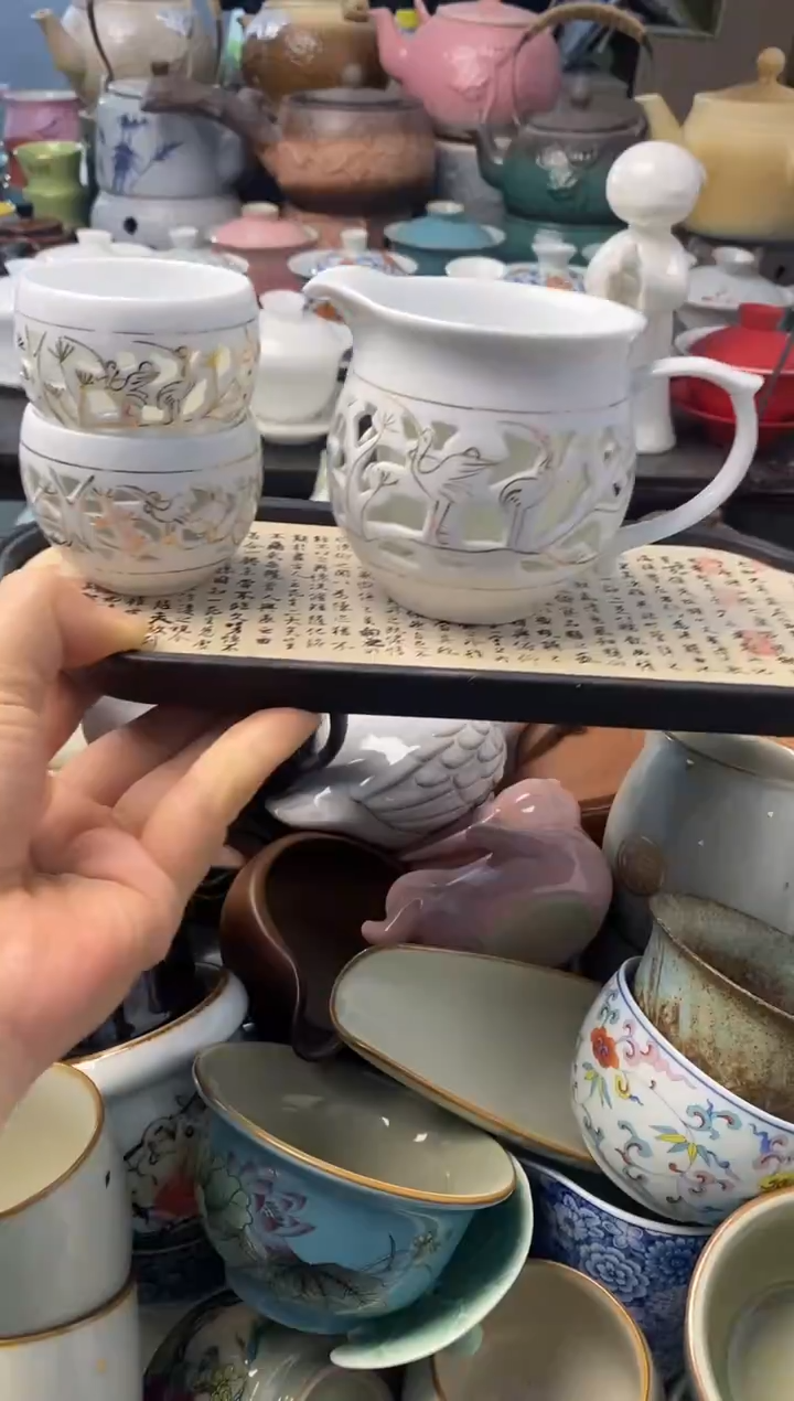 高端 茶壶 茶杯 茶具 轻轻微瑕