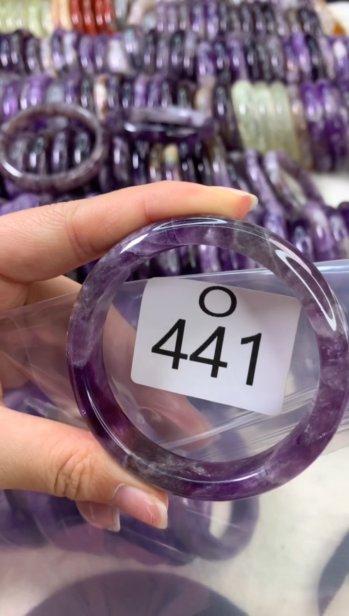 【闪购商品】水晶水晶手镯O未镶嵌441-56