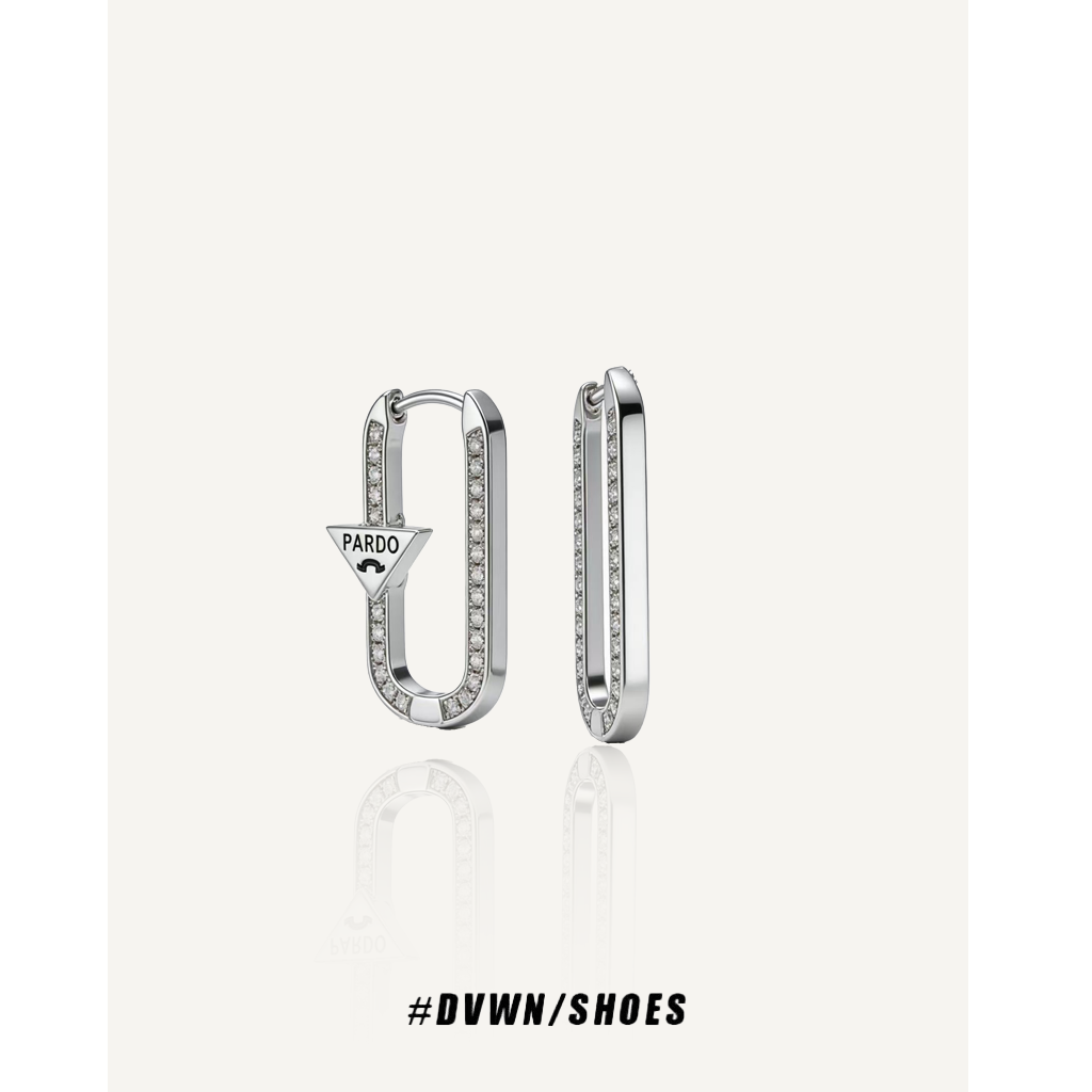 925银耳饰 【极简系列】素款PP三角标耳钉