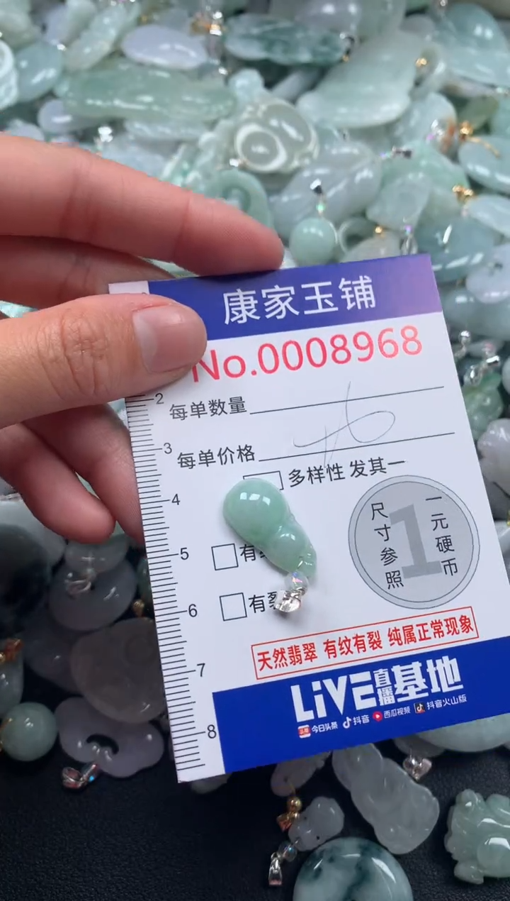 颈饰未镶嵌翡翠8969