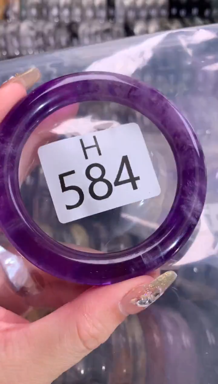 【闪购商品】水晶水晶手镯未镶嵌584-57