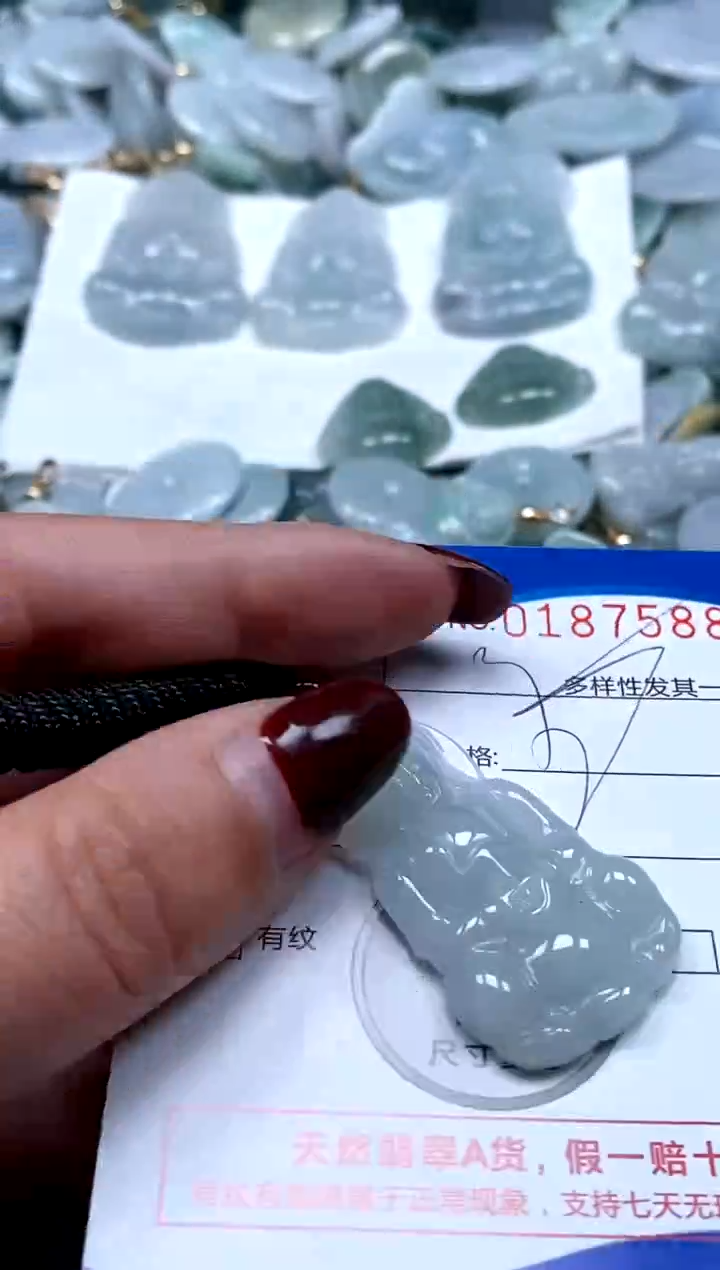 【闪购商品】翡翠颈饰未镶嵌闪购商品0187588