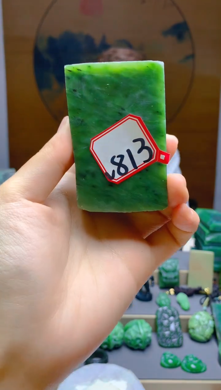 【闪购商品】和田玉（碧玉）珠宝半成品未镶嵌1