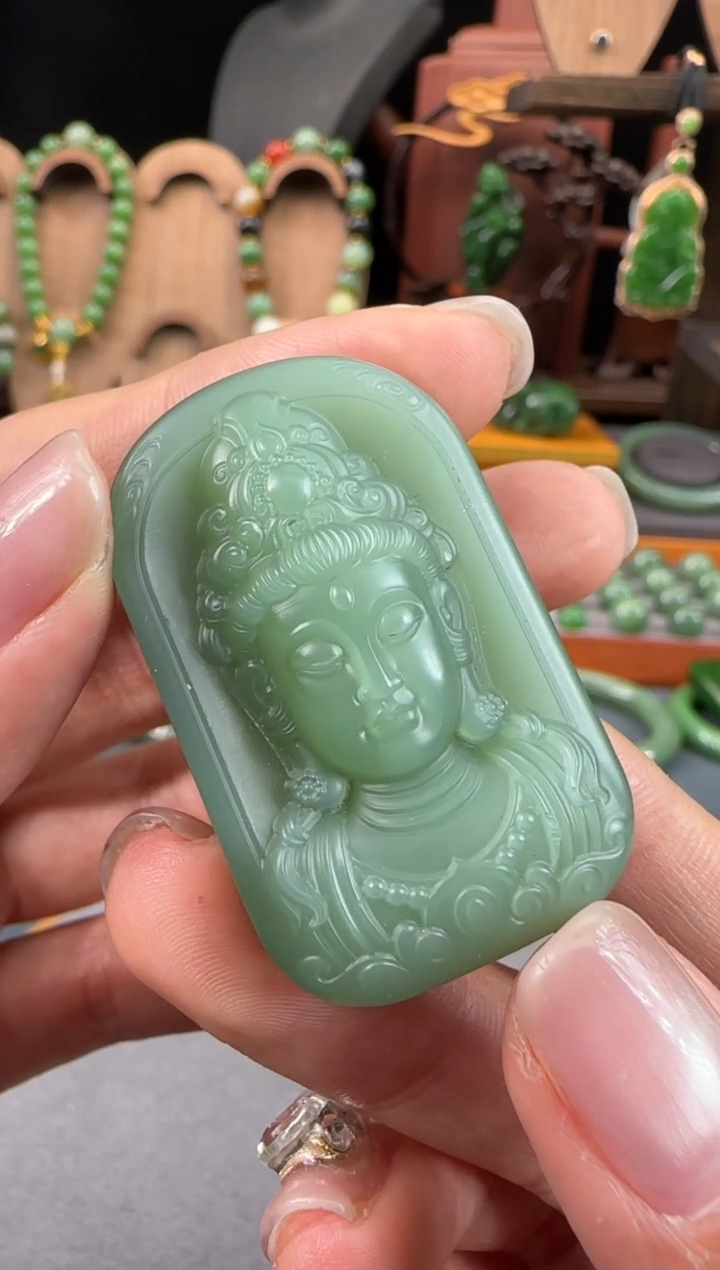 【闪购商品】和田玉吊坠未镶嵌1