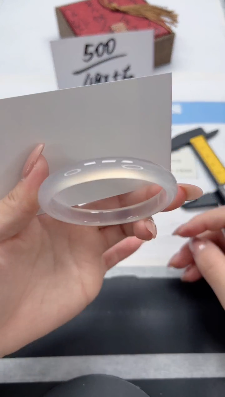 石英质玉手镯未镶嵌A38-54