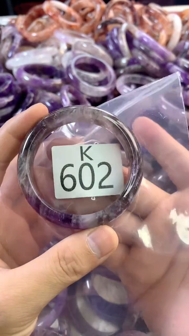 水晶手镯H未镶嵌水晶602-53