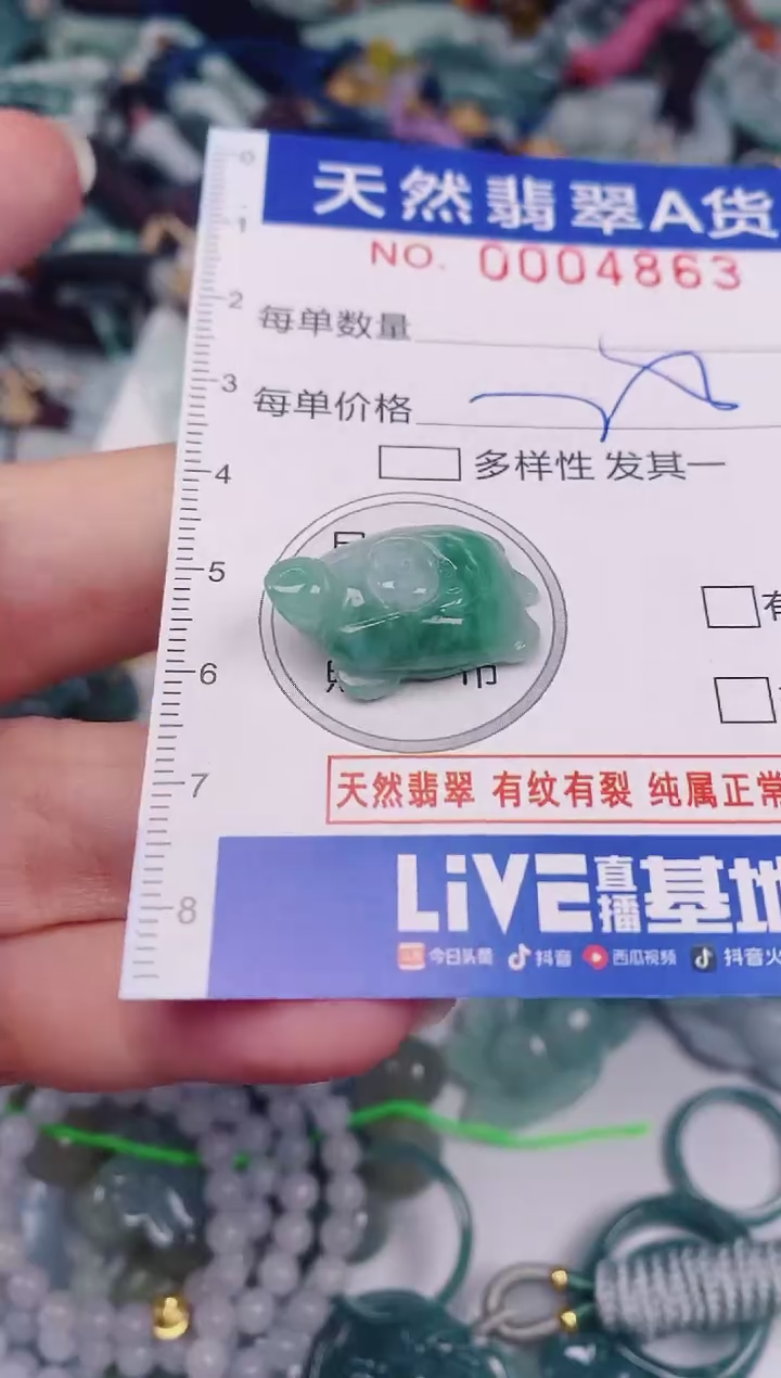 颈饰未镶嵌翡翠00004863