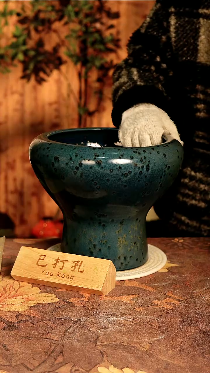 陶瓷26-389高度25口径22已打孔误差2