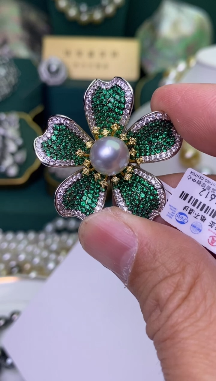 【闪购商品】海水珍珠胸饰未镶嵌1