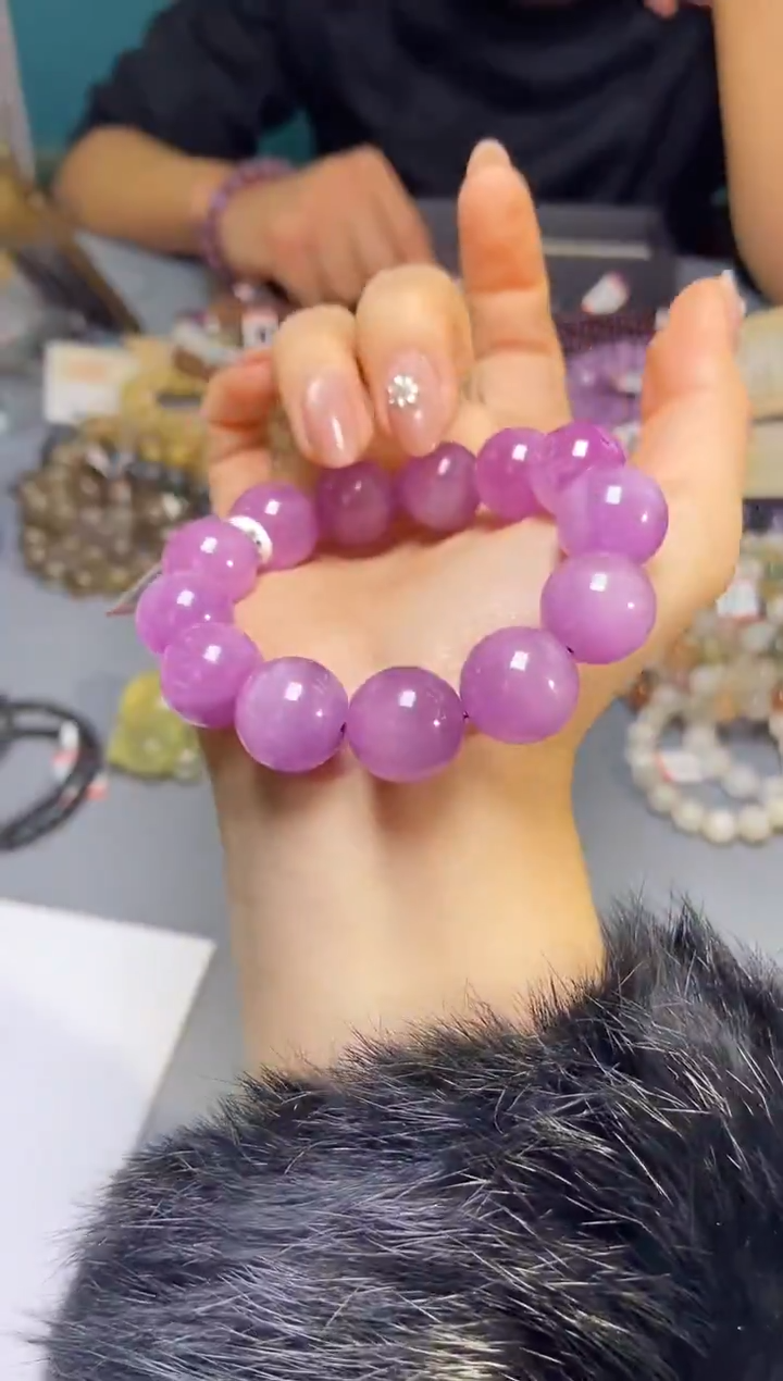 未镶嵌锂辉石手串15/806多样性发一件