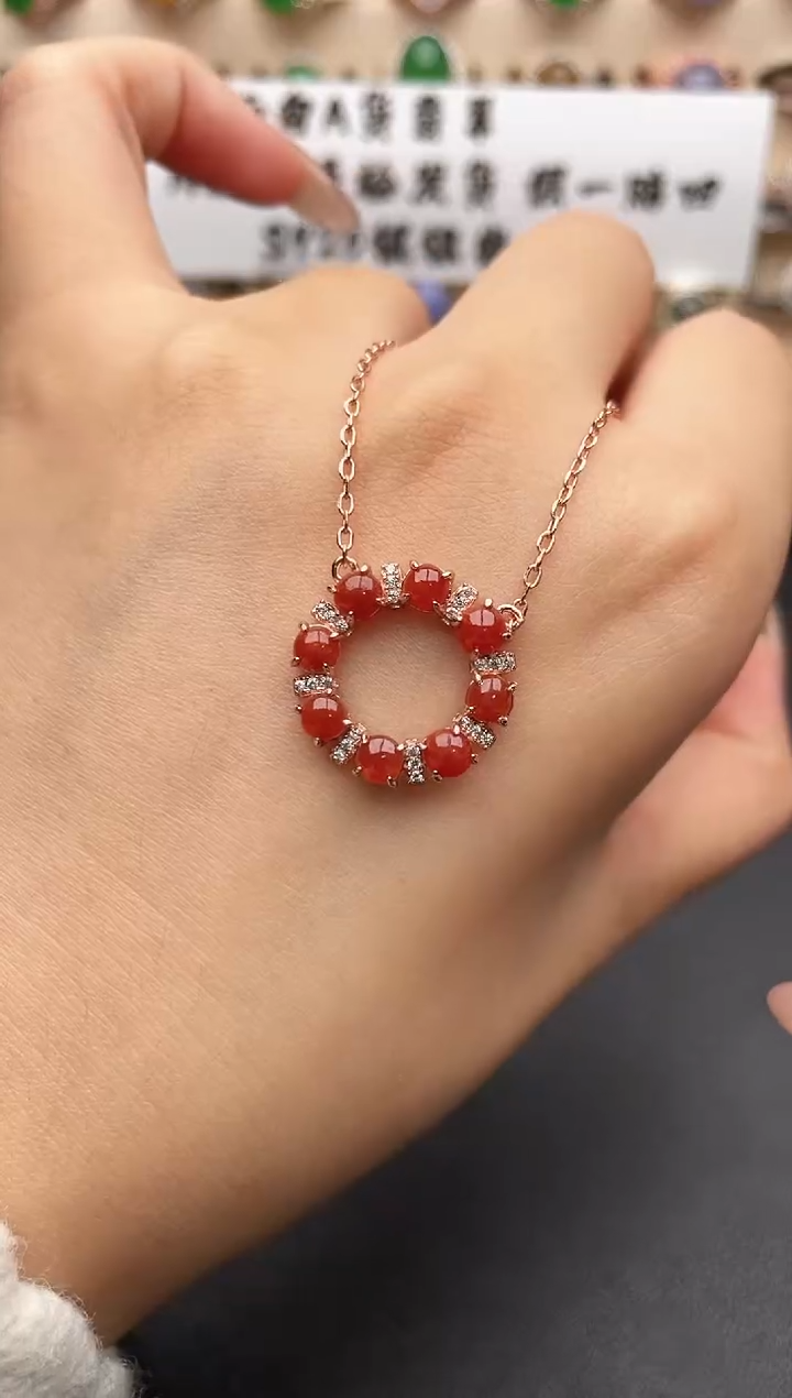 未镶嵌戒指翡翠一物一证一礼盒