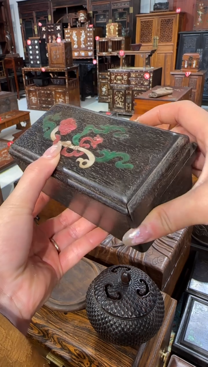 【闪购商品】木木艺紫檀如意机关盒98.88