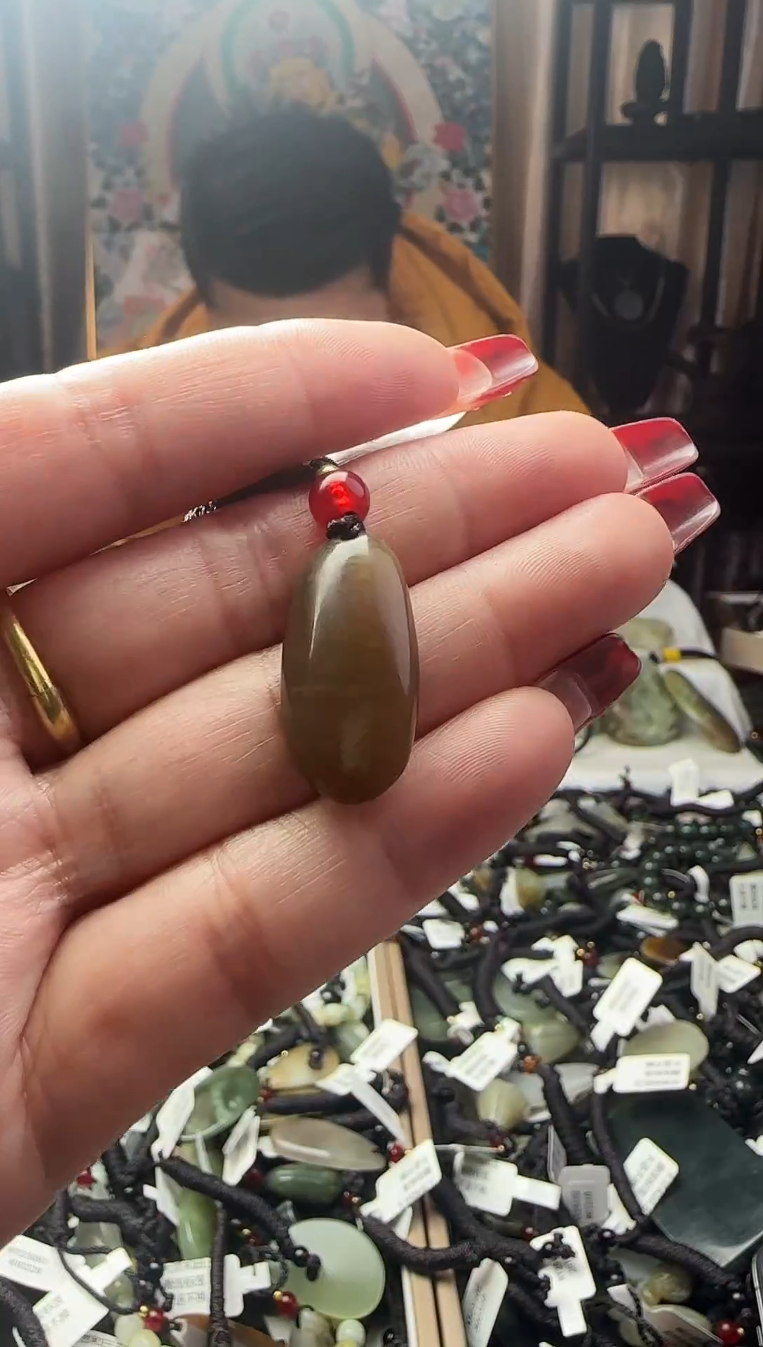 颈饰未镶嵌和田玉026