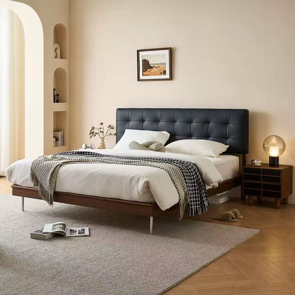 H502#200*208*110cm实木床【不包安装】库存尾货（三楼）4709