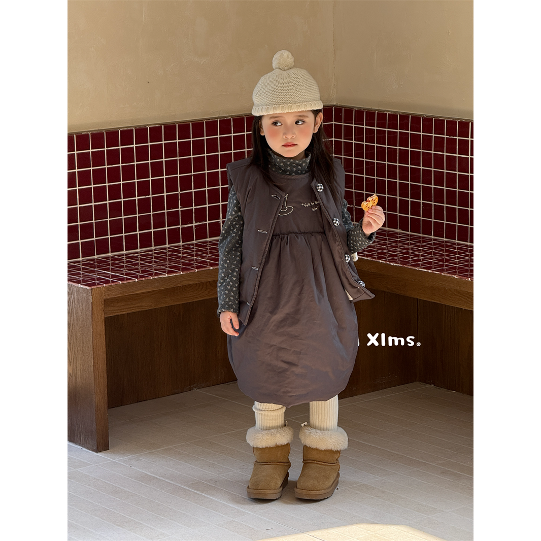 XLMS·25冬~背心裙两件套25772（童装汉服）