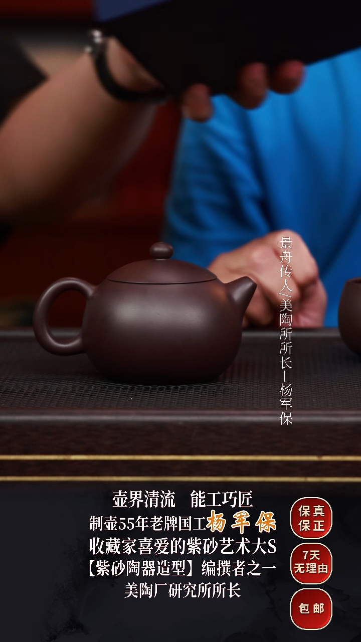 茶壶紫砂YJB10西施黑墩头280cc