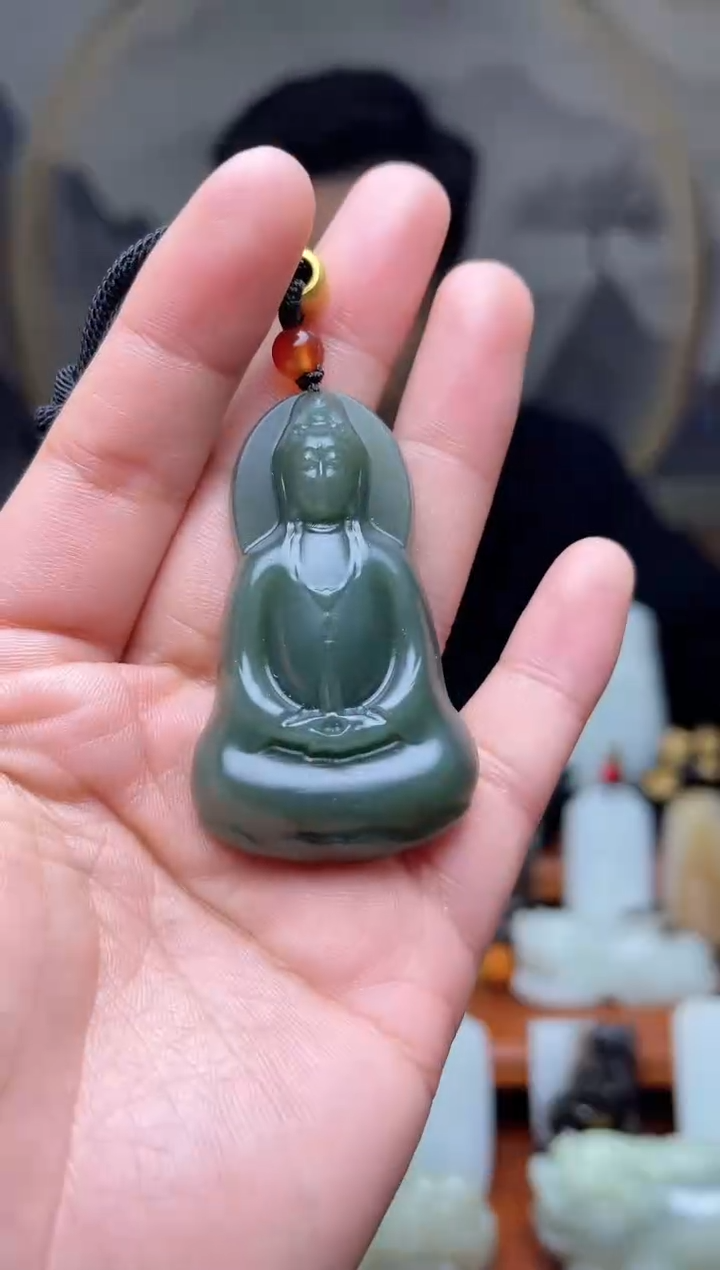 【闪购商品】和田玉吊坠未镶嵌11