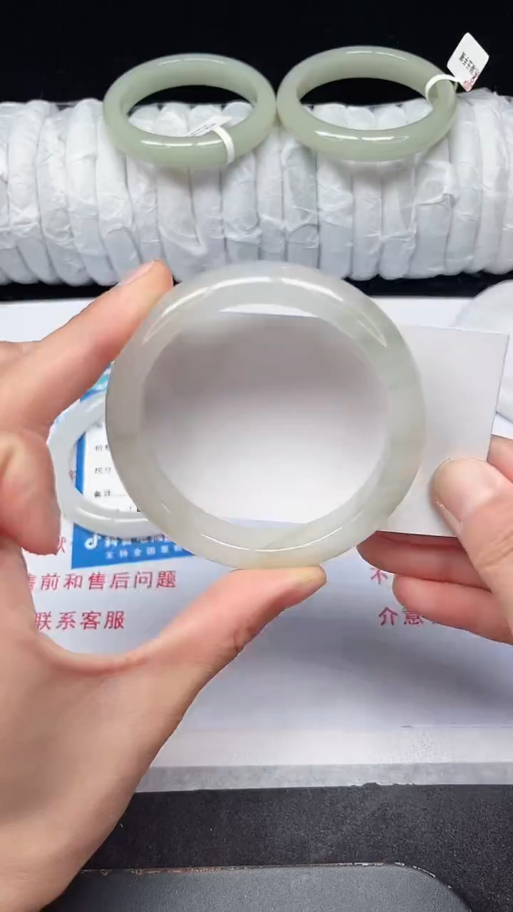 未镶嵌手镯石英质玉218-57/58