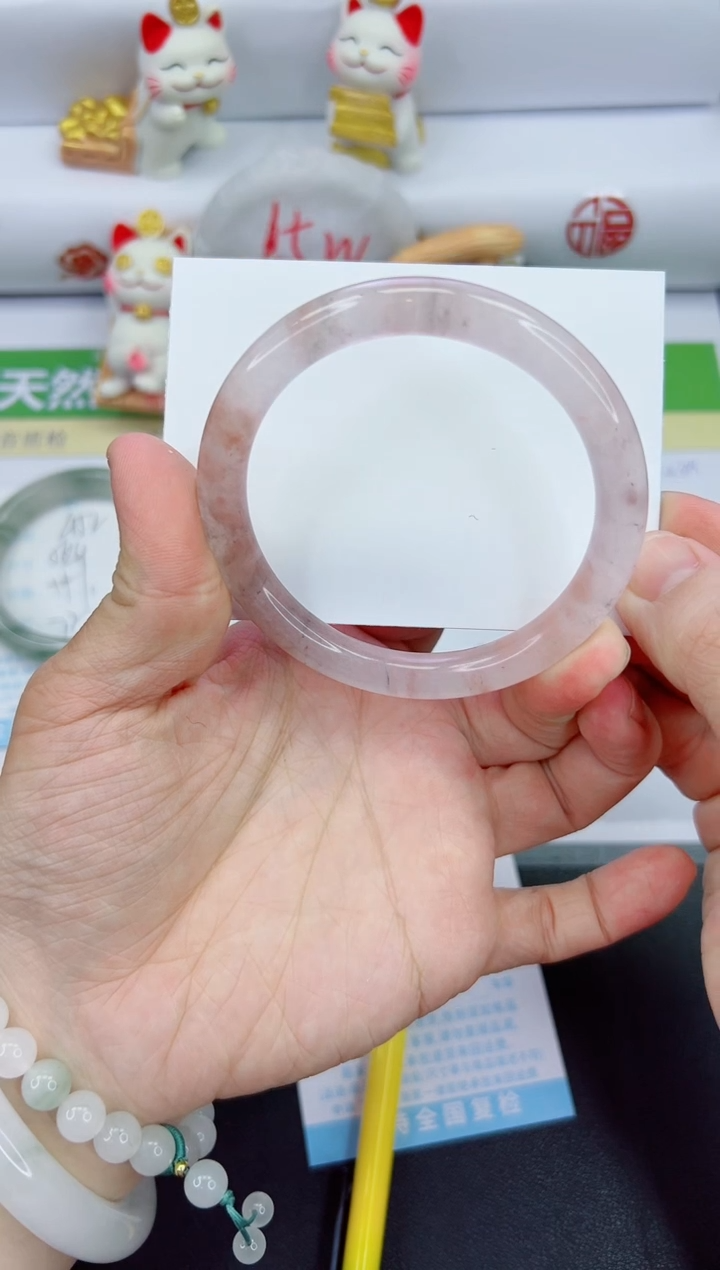 【闪购商品】石英质玉手镯未镶嵌453-58.8