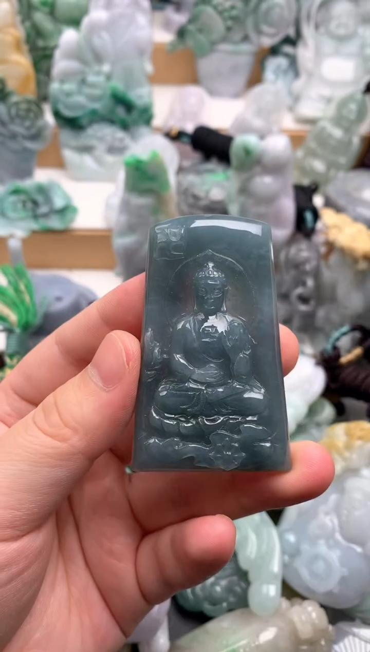 吊坠(不含链)未镶嵌翡翠1