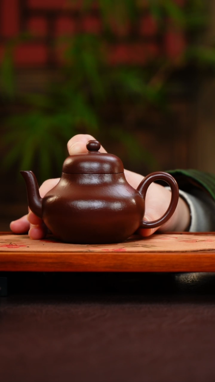 茶壶紫砂紫袍玉砂 思婷 20目