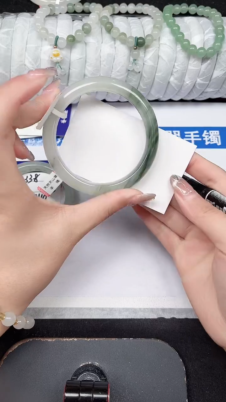 未镶嵌手镯石英质玉339-60/61
