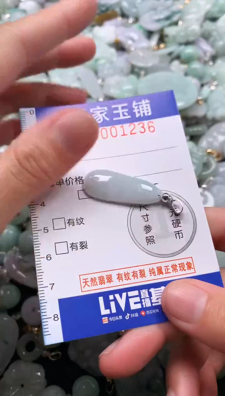 颈饰未镶嵌翡翠1236