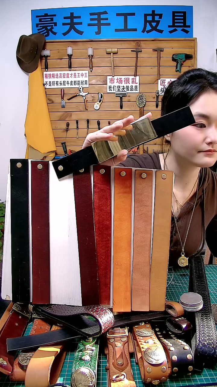 手工黄铜板扣           3.5