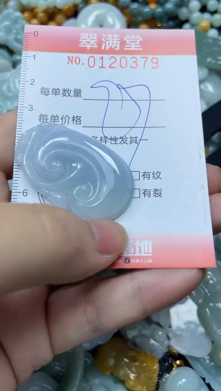 翡翠未镶嵌颈饰闪购0120379