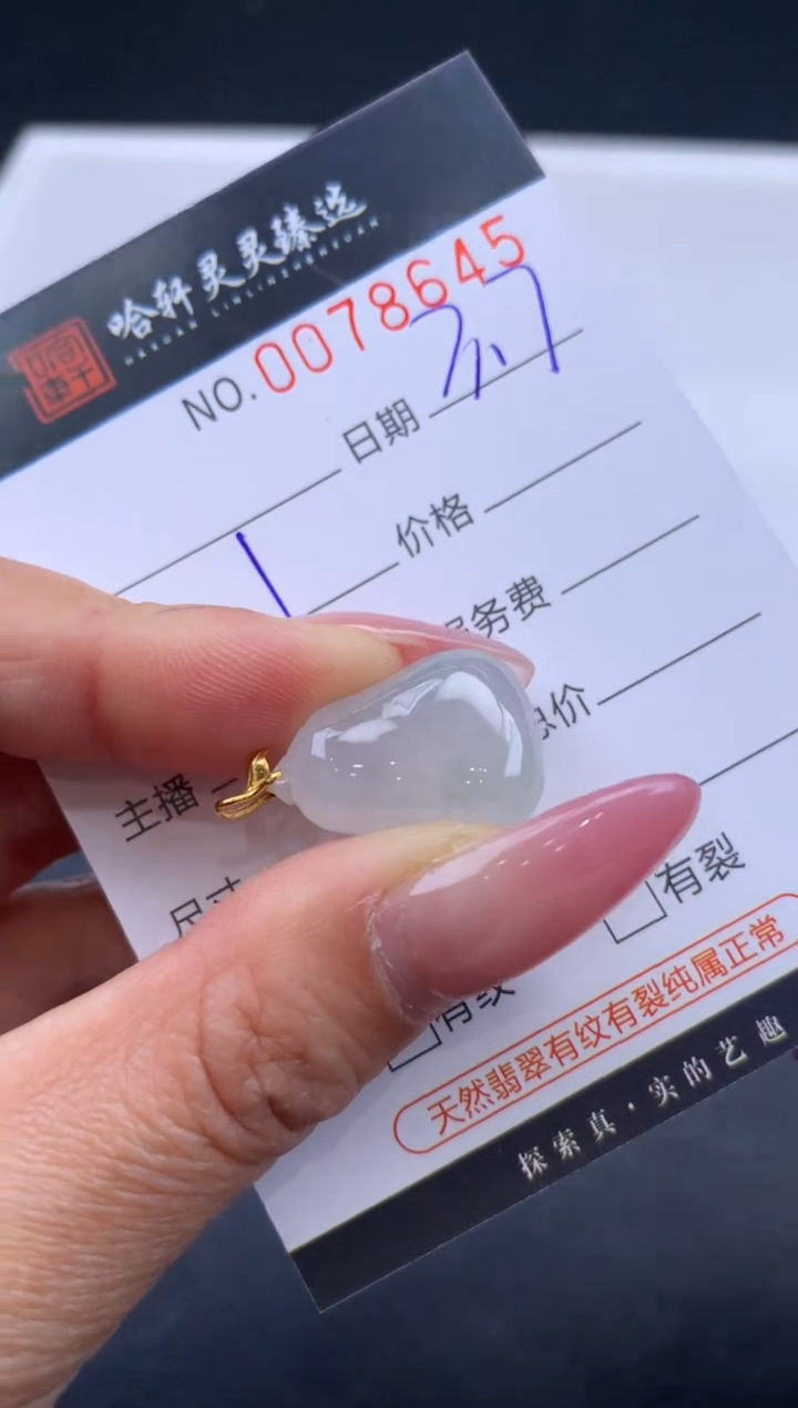 【闪购商品】翡翠挂件未镶嵌哈轩 挂件1