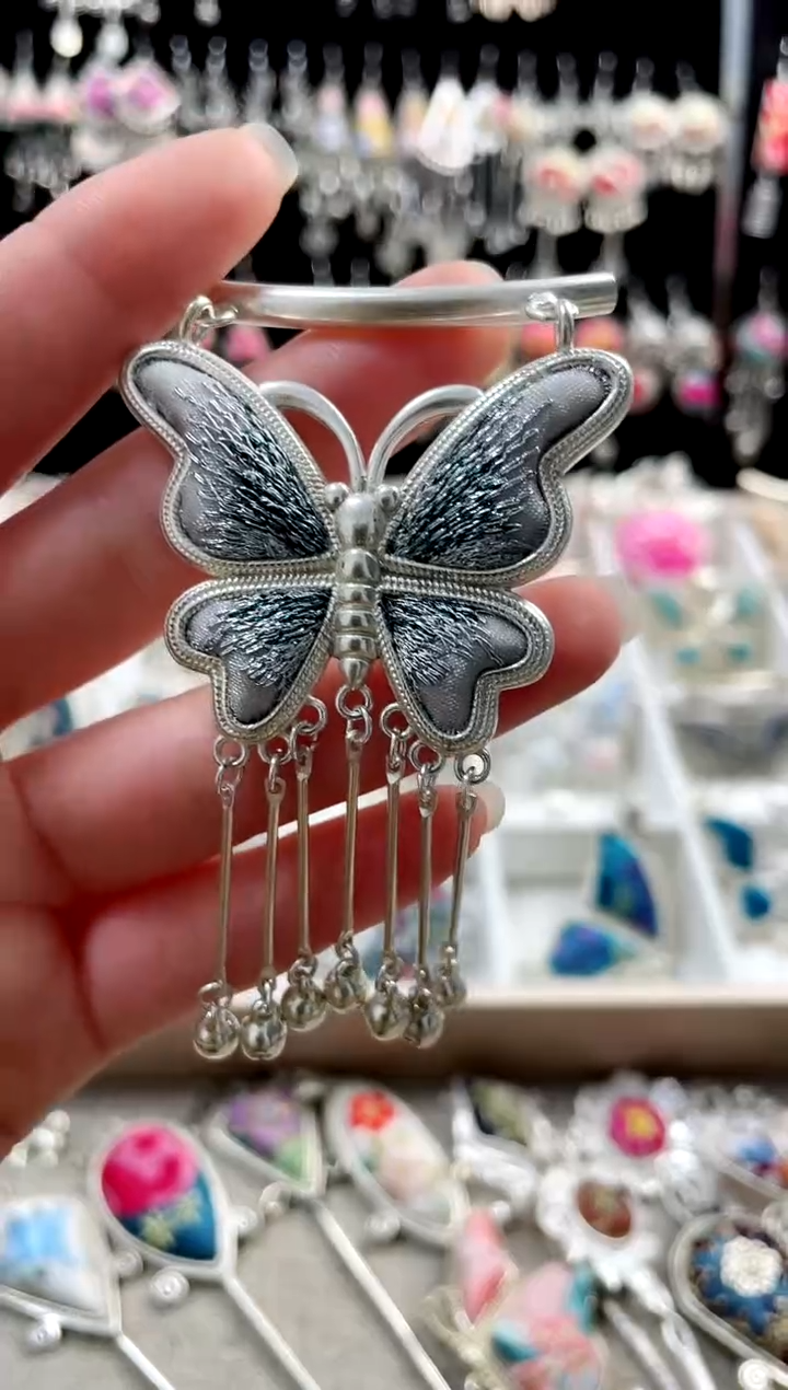 【闪购商品】织绣非遗刺绣饰品