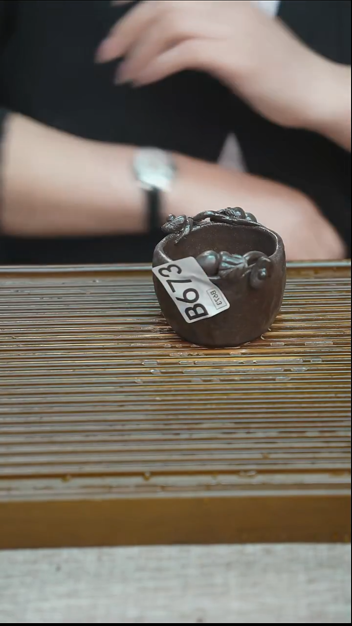 巧*纯手工粗陶茶具每一只不一样